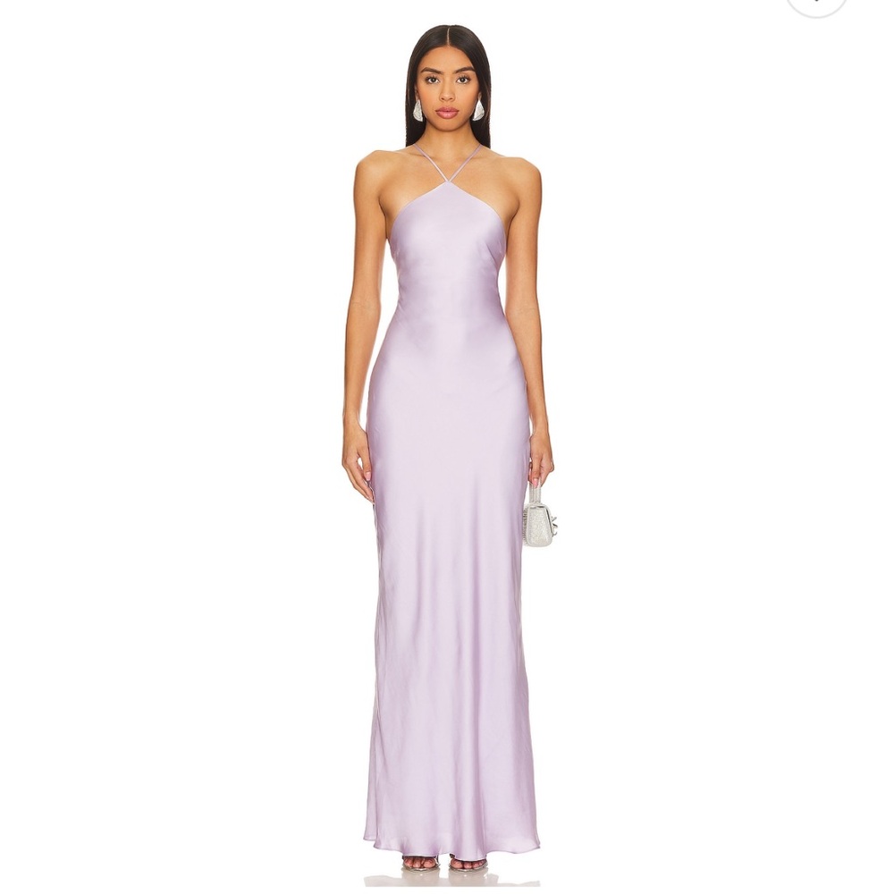 Line & Dot Kira Maxi Dress in Lilac